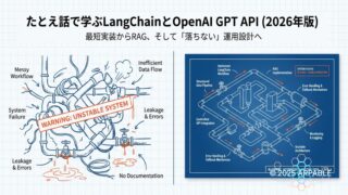LangChainとOpenAI　GPTAPI