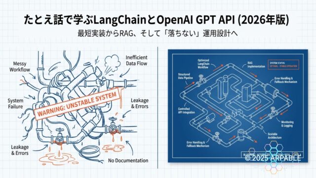 LangChainとOpenAI　GPTAPI