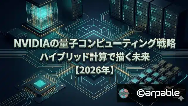 NVIDIAは今、AIに続いて量子コンピューティングでも、ハードウェアそのものではなく「標準基盤を握る立場」を狙っています。「次の10年の計算インフラ」を量子×GPUで取りに来ているのです。