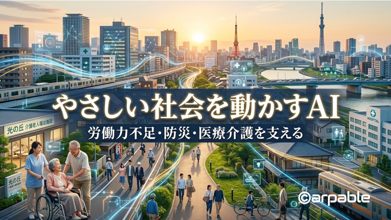 優しい社会を動かすAI