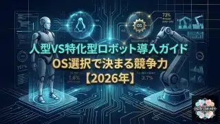 人型VS特化型ロボット導入ガイド（OS選択で決まる競争力）２０２６年