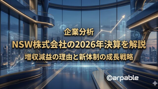 NSW株式会社の2026年決算を解説
