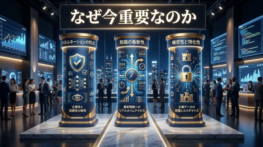 失敗原因をモデル性能ではなくデータ品質や検索段階へ切り分ける視点が、実務の投資対効果を左右する。
