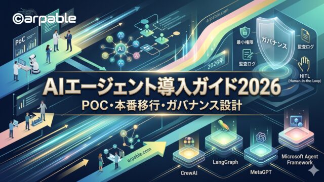 AIエージェント導入ガイド2026
