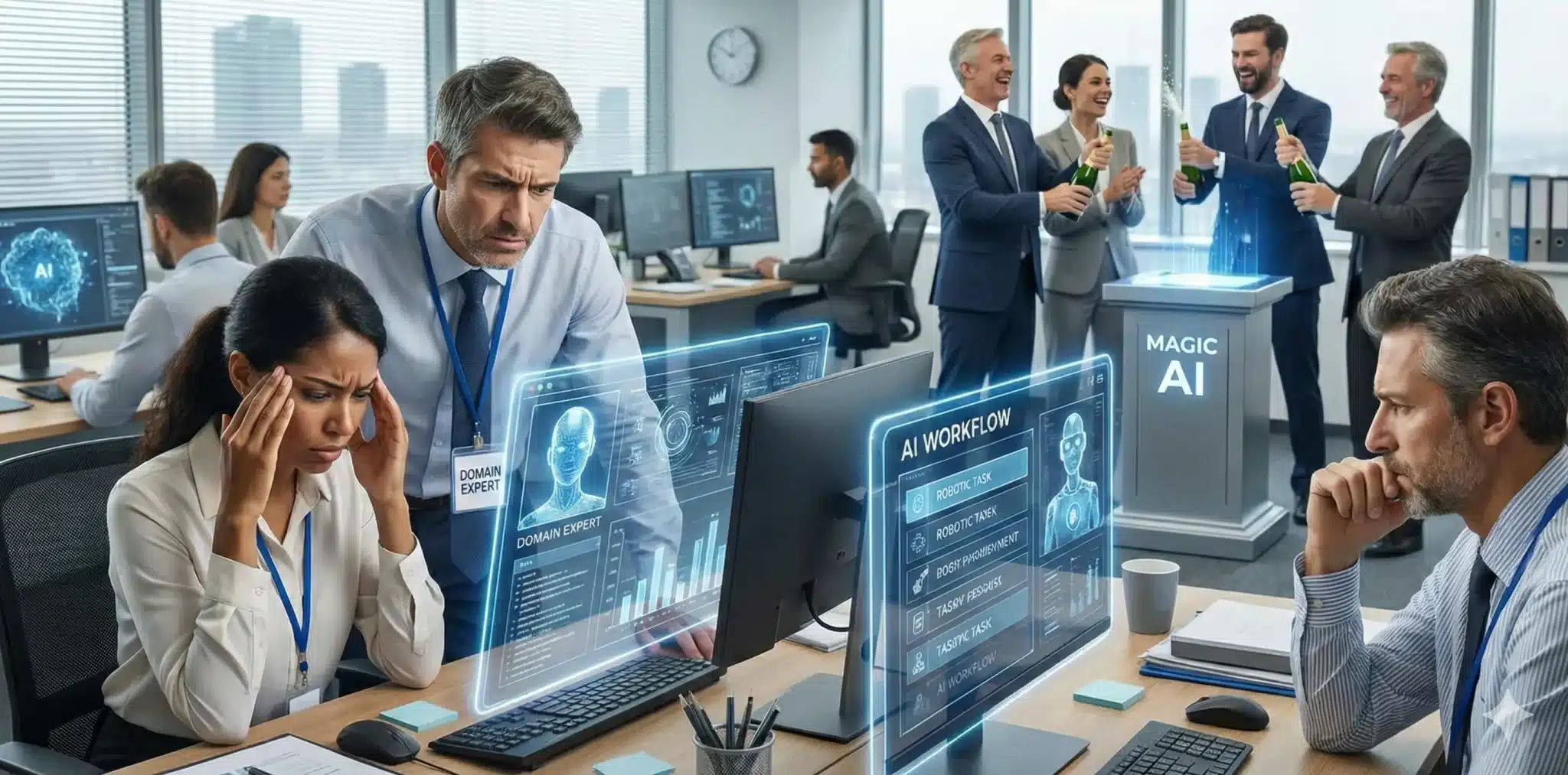 AIプロジェクトの組織的失敗パターン：「魔法の杖」幻想と反乱