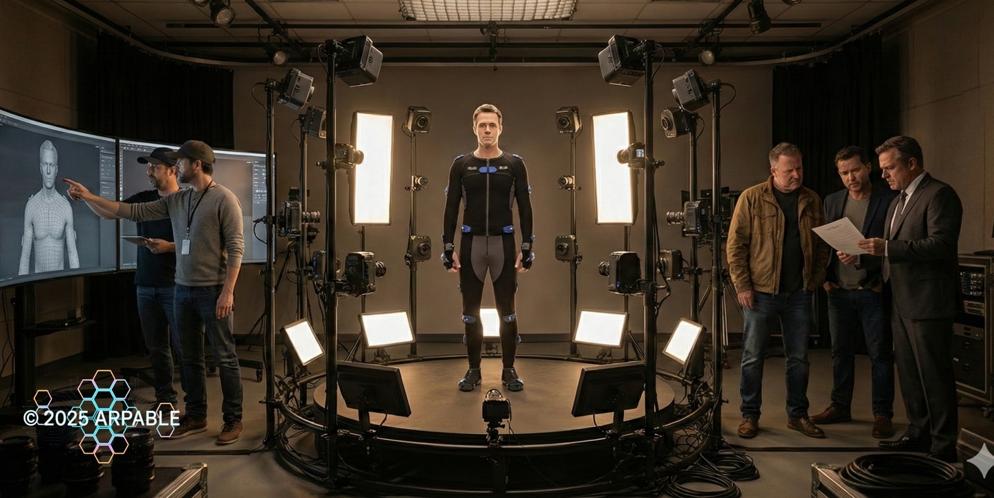 図３　デジタルダブル（俳優の3Dスキャンデータ）の権利保護