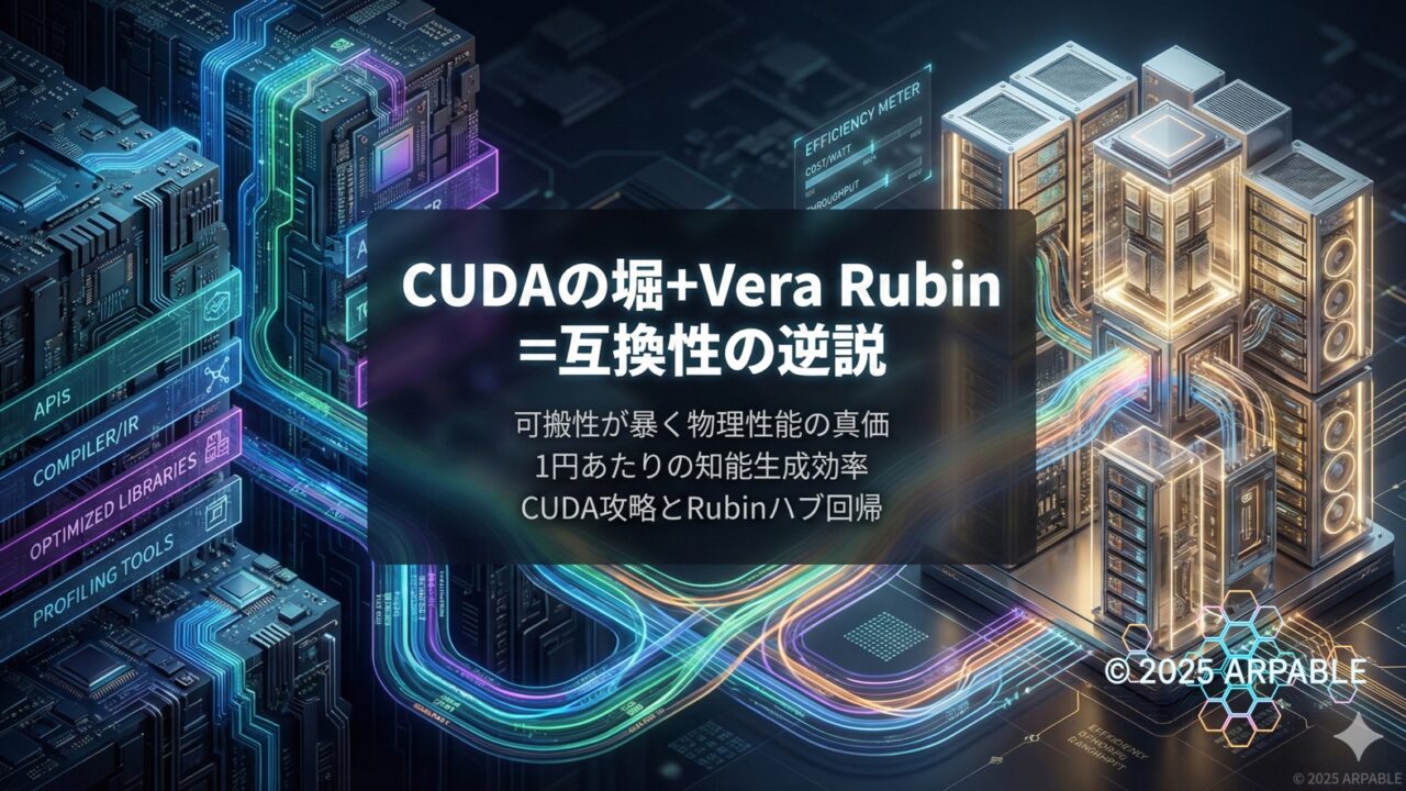 CUDA mort vera rubin is compatibility paradox