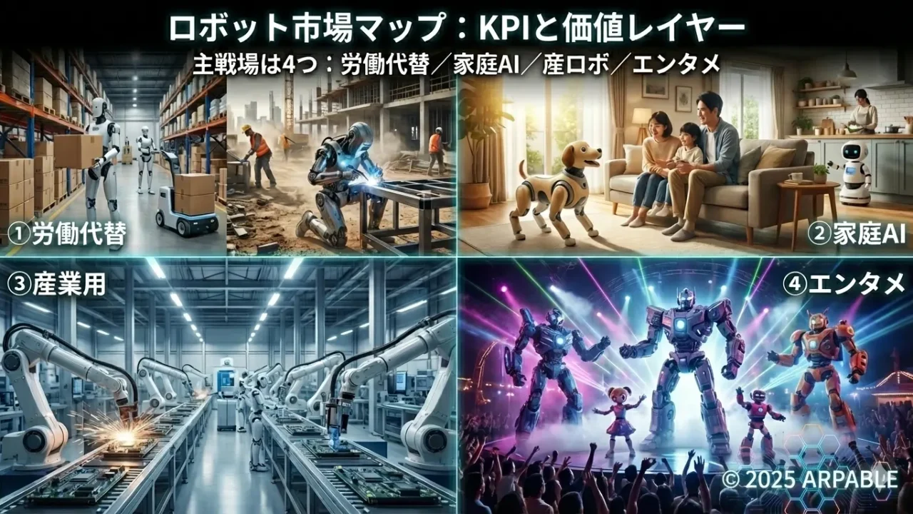 ロボット市場マップ