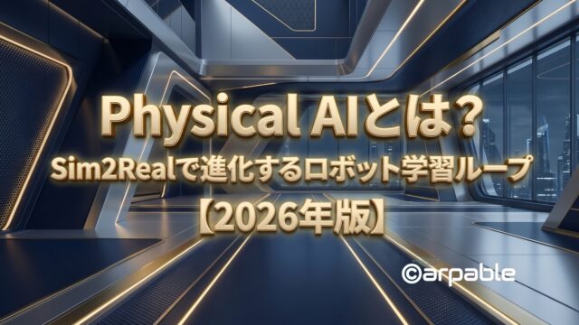 PhysicalAIとは（sim2realで進化するロボット学習ループ）