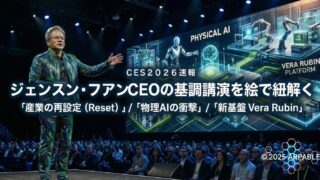 ジェンスンファンCEOの基調講演を絵で紐解く