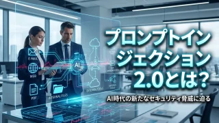 プロンプトインジェクション2.0とは？AIエージェント時代の「見えない命令」と対策 プロンプトインジェクションは、「AIに変な答えをさせる攻撃」から「騙されたAIが、権限を使って業務を実行してしまう攻撃」へと進化した。AIエージェントがMCPでツールに接続し、A2Aで他エージェントと連携する時代、攻撃者は人間ではなくAIが読む情報に命令を忍ばせる。本記事では、プロンプトインジェクション2.0の構造、EchoLeakが示した教訓、企業が取るべき防御策を整理する。