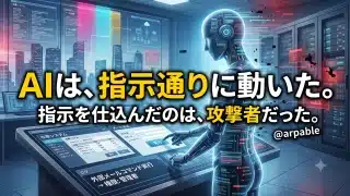 AIは指示通り、その指示は攻撃者