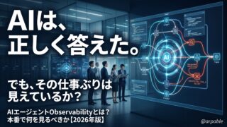 AIが出した答えではなく行動を見よ。